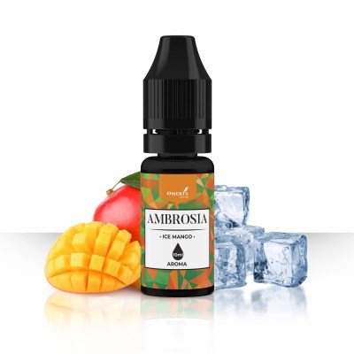 Ambrosia Ice Mango 10ml Flavor Mockup WBF-1200x1200